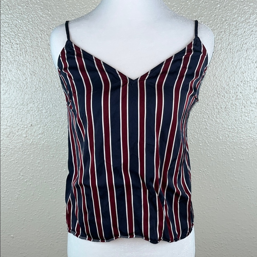 FRAME/Striped V-Neck Cami Top/ Size XS
